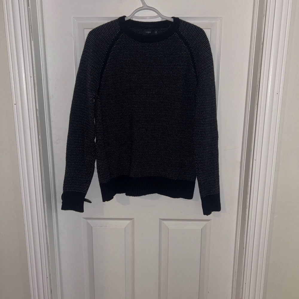 J. Crew Men's Navy Crewneck Sweater - Picture 5 of 5